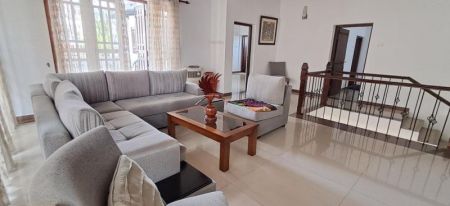 Living Room - Spacious Luxury 5-Bedroom House for sale in a prime locality in Nugegoda. 