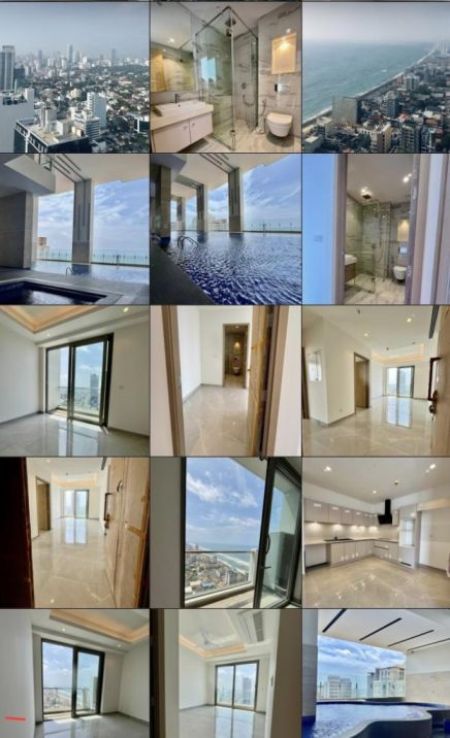 Kitchen - 606/Sea & Port city views/brand new/02beds/for sale in Colombo -03/Kolpity.