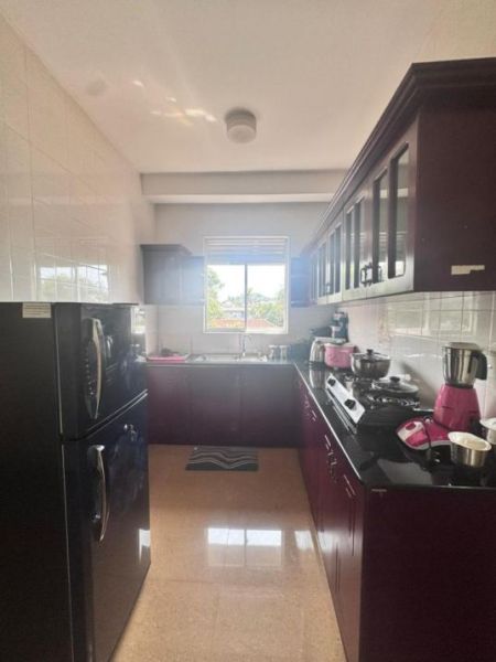 Kitchen - Short-Term Furnished 3-Bedroom Apartment in Kalubowila. (Property Code: CSTR301)