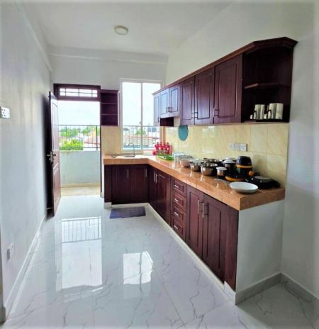 Kitchen - Kalubowila Short-Term Rental – 3-Bedroom Fully Furnished Apartment. (Property Code: CSA301) 