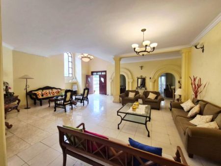 Living Room - 20P Land & Two Story House For Sale In Nawala 