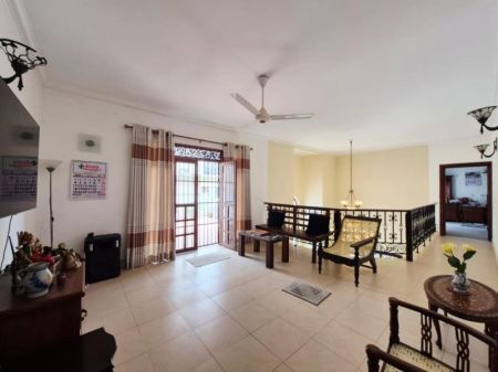 Living Room - 20P Land & Two Story House For Sale In Nawala 