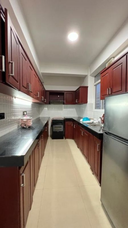 Kitchen - 4 bedroom Fully furnished Apartment For Rent in Colombo -06. Suitable for foreigners .