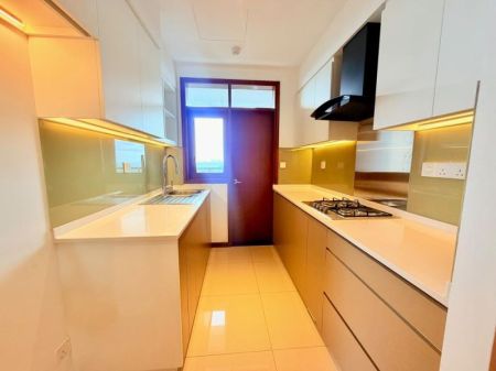 Kitchen - The Residences Kotte ICC Higher Floor fully Furnished Luxury 2 BR Apartment For Sale 