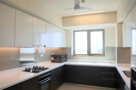 Kitchen - Cinnamon Life - 05 Bedroom Unfurnished Apartment for Sale in Colombo 02 (A3676)