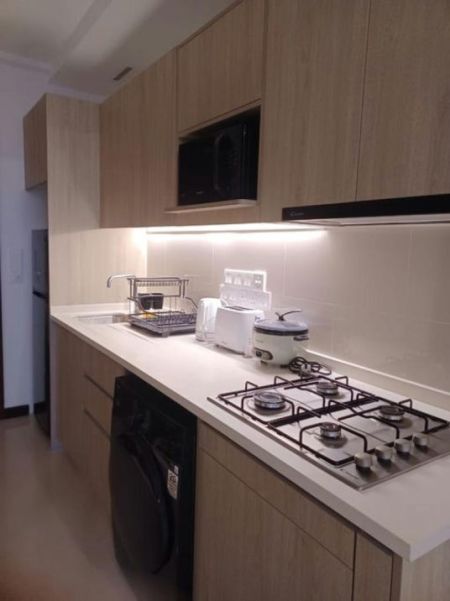 Kitchen -  Tri-Zen - 01 Bedroom Furnished Apartment for Rent in Colombo 02 (A6013)