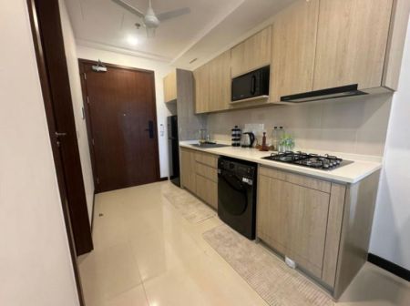 Kitchen -  Tri-Zen - 01 Bedroom Furnished Apartment for Rent in Colombo 02 (A4632)