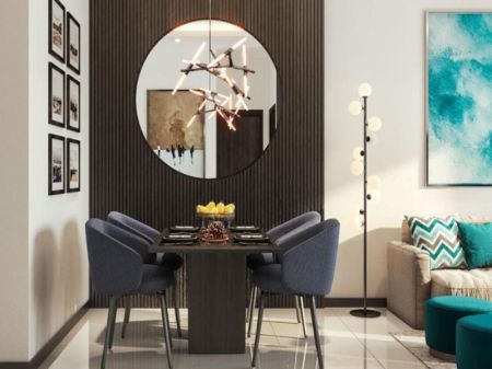 Living Room - Luxury Sea View Apartments for Sale at Marina Square, Colombo.