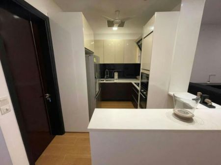 Kitchen - 7th Sense - 03 Bedroom Unfurnished Apartment for Rent in Colombo 07 (A5004)