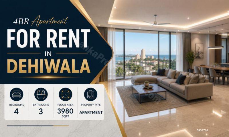 Living Room - Apartment for rent in Dehiwala