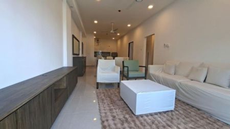 Living Room - Fully Furnished Apartment For Rent In Flemington Nawala 