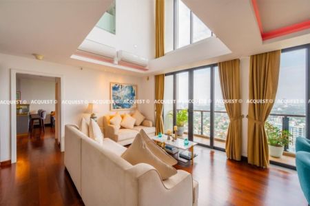 Living Room - Apartment for Sale - Park Heights - Colombo 05 | LKR 200,000,000