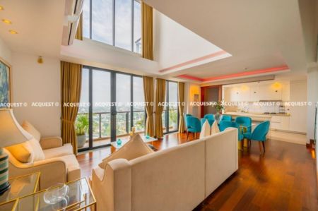 Living Room - Apartment for Sale - Park Heights - Colombo 05 | LKR 200,000,000