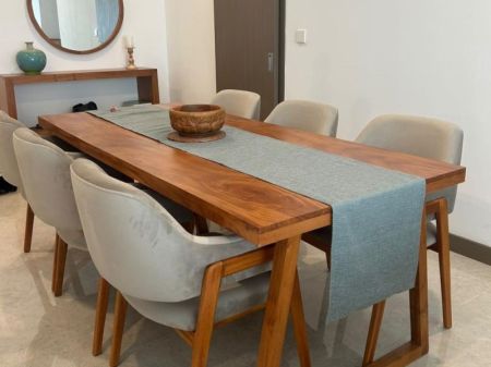 Dining room - Apartment for Rent - Marina Square - Colombo 15 | LKR 450,000