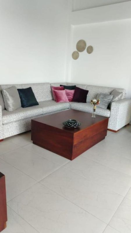Living Room - Private Apartment/Rajagiriya road facing/furnished/02beds/for rent in Rajagiriya.
