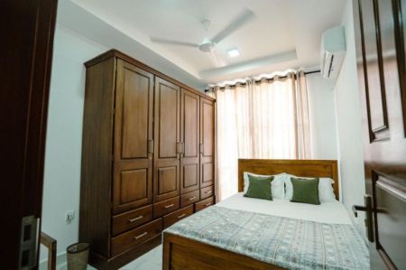 Bedroom - Blue Star/Fully Furnished/sea view/3beds/Apartment for rent in Dehiwala 