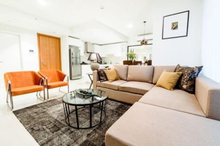 Living Room - Colombo City Centre/Furnished/2 Bedroom/Apartment for rent in Colombo 2