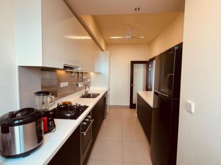 Kitchen - Cinnamon Life/Furnished/2 Bedroom/Apartment for rent in Colombo 2