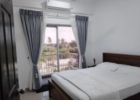 Bedroom - 3 Bedroom Fully Furnished Apartment for Sale - Negombo, Santorini Apartment | LKR 43.5 Million (EM956)