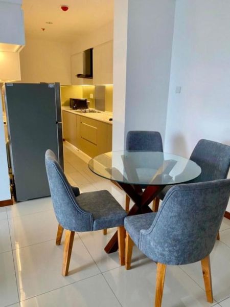 Dining room - Fully Furnished 2 Bedroom Apartment for Rent – ICC Residencies, Kotte | LKR 290,000 / Month (Negotiable) (EM150JS)