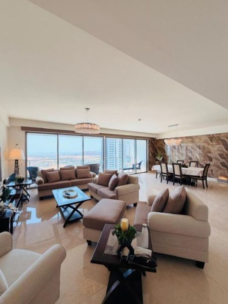 Living Room - The Residencies at One Galle Face | For Sale | Colombo 02 - LKR 520 Million (EM138AW)
