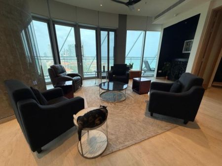 Living Room - 3-Bedroom Apartment for Sale | Sapphire Residences, Colombo 01