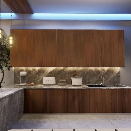 Kitchen - (DH1169) Brand New Modern Luxury House for Sale in Kottawa