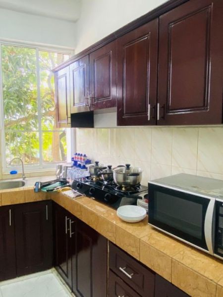 Kitchen - Long-Term Stay Apartment in Kalubowila – 3 Bedrooms Fully Furnished. (Property Code: CSA201)
