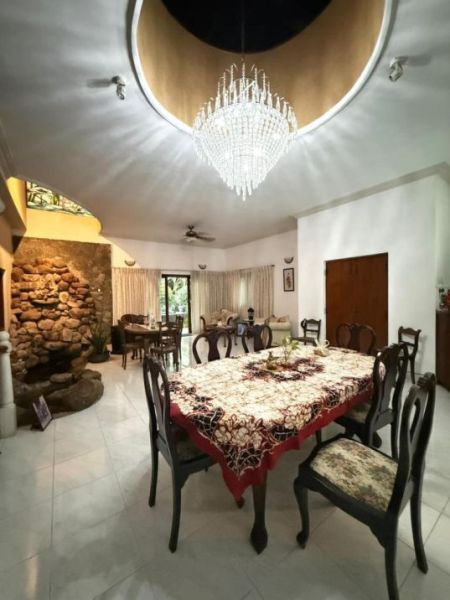 Dining room - Ref-(P-FAH-794)🏡 URGENT SALE – Luxury Family Home with Swimming Pool | Rawathawatha, Charles Place