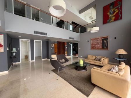 Living Room - Luxury Pent House at Monarch residence for rent