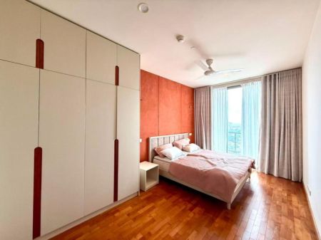 Bedroom - 3 Bedroom Luxury Apartment for Rent - Colombo 7, The Grand Residencies | LKR 700,000 Per Month (EM964)