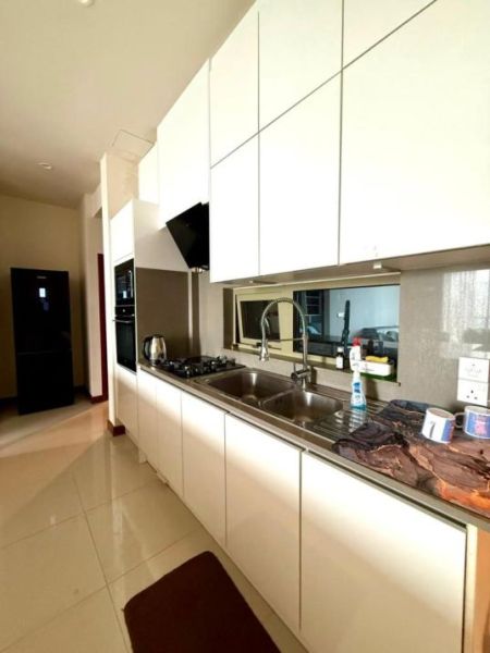 Kitchen - 3 Bedroom Luxury Apartment for Rent - Colombo 7, The Grand Residencies | LKR 700,000 Per Month (EM964)
