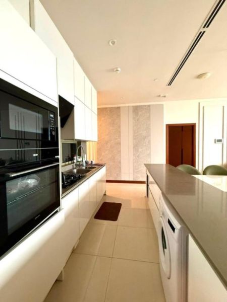 Kitchen - 3 Bedroom Luxury Apartment for Rent - Colombo 7, The Grand Residencies | LKR 700,000 Per Month (EM964)