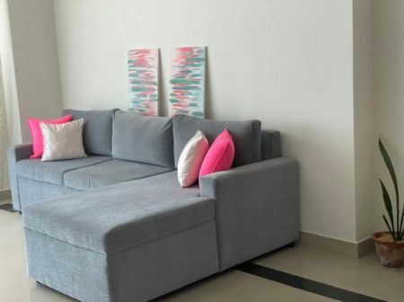 Living Room - Allium Towers - 03 Bedroom Furnished Apartment for Rent in Colombo 06 (A5007)