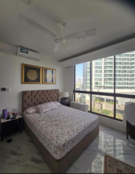 Bedroom - 3 Bedroom Fully Furnished Luxury Apartment for Sale - Colombo 3, Crescat Residencies | LKR 95 Million (EM971)