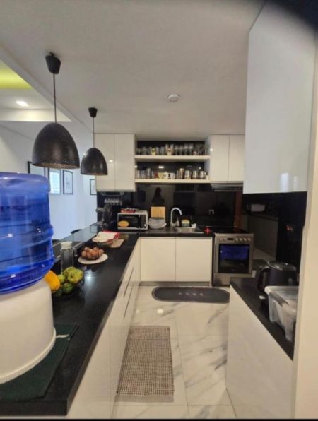 Kitchen - 3 Bedroom Fully Furnished Luxury Apartment for Sale - Colombo 3, Crescat Residencies | LKR 95 Million (EM971)