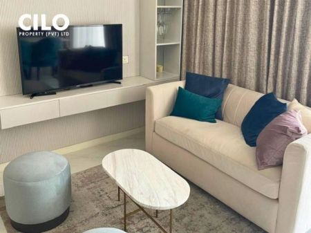 Living Room - 2 Bedroom Apartment for Rent – Twin Peaks, Colombo 02