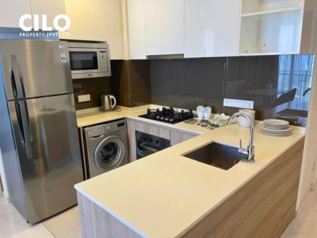 Kitchen - 2 Bedroom Apartment for Rent – Twin Peaks, Colombo 02
