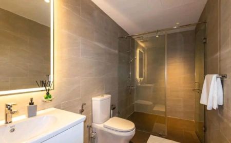 Bathroom - Trizen apartment for rent - furnished 