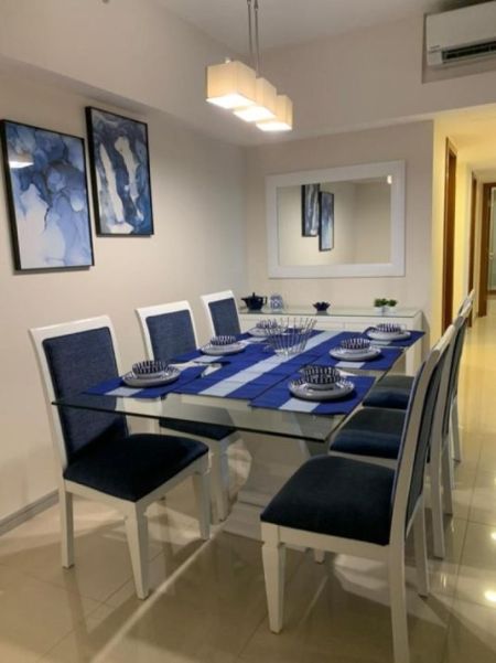Dining room - Havelock City - 03 Bedroom Furnished Apartment for Rent in Colombo 05 (A1016)-RENTED