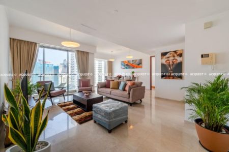 Living Room - Apartment for Rent - The Emperor - Colombo 03 | USD 1,550