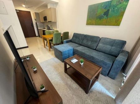 Living Room -  Tri-Zen - 01 Bedroom Furnished Apartment for Rent in Colombo 02 (A4632)
