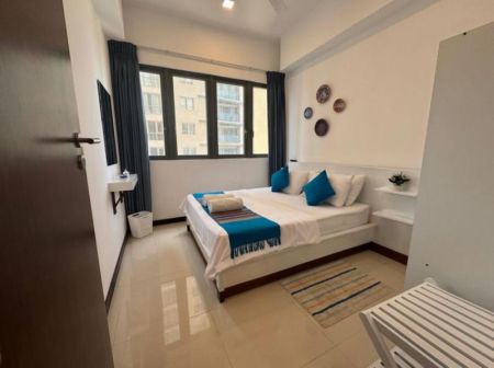 Bedroom -  Tri-Zen - 02 Bedroom Furnished Apartment for Rent in Colombo 02 (A4635)-RENTED
