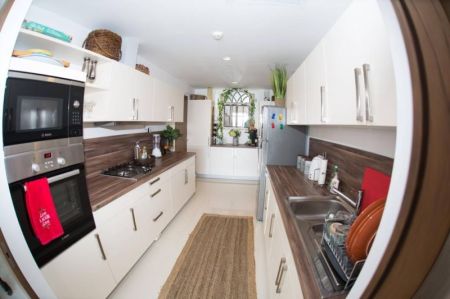 Kitchen - 3 Bedroom Fully Furnished Apartment for Rent | Clearpoint Residencies
