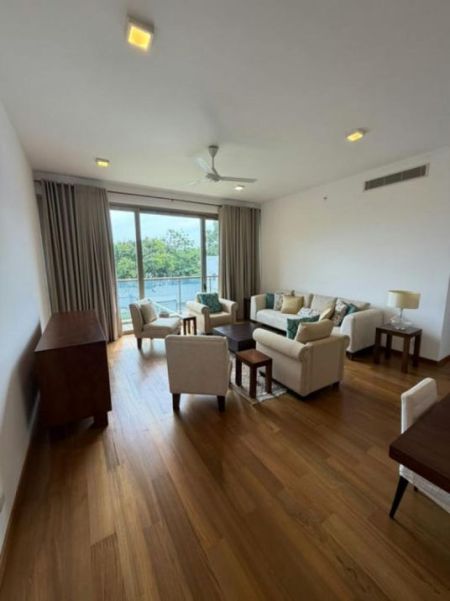 Living Room - 7th Sense - 03 Bedroom Furnished Apartment for Rent in Colombo 07 (A6476)