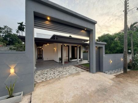Exterior - (AH180) Single Storey Brand New House for Sale in Homagama