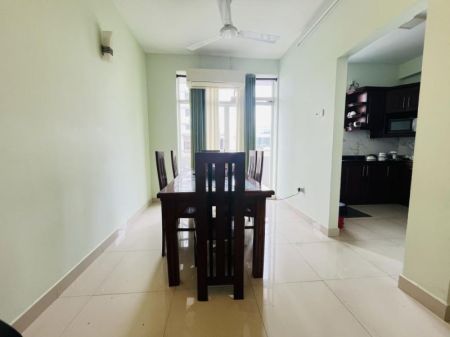 Dining room - 3 Bedroom Apartment for Rent in Colombo 06