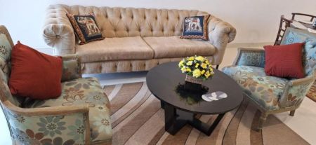 Living Room - Fairway Galle Furnished 2 Bed 2 Bath for Rent higher Floor 