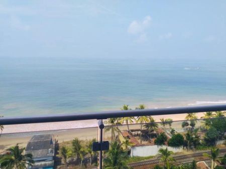 Exterior - Sea view, 02 Bedroom apartment for rent at Blue ocean Hotel Road Mount Lavinia (ARS144)