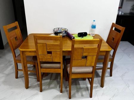Dining room - Fully Furnished 3 BR Apartment for rent in Colombo 6 
